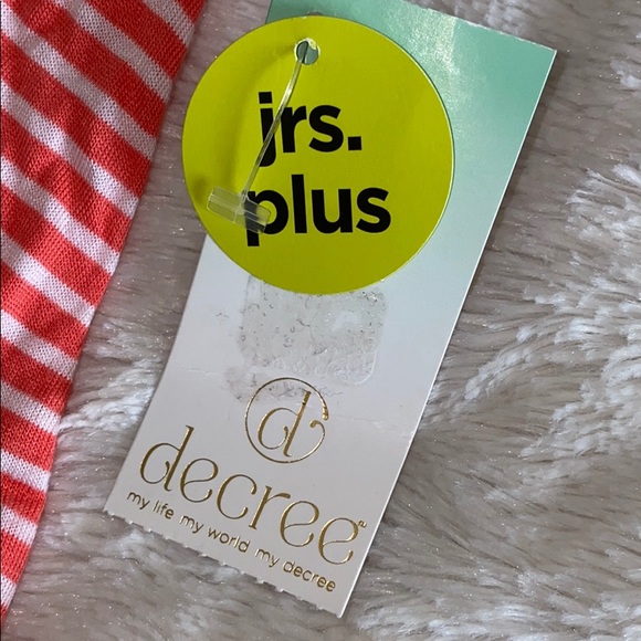 Coral White Stripe 2XL - Picture 3 of 5